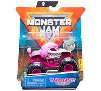 Monster Jam 2020 Spin Master 1:64 Diecast Monster Truck with Wristband: Ruff Crowd Monster Mutt Poodle