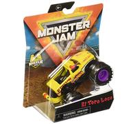 Monster Jam 2021 Spin Master 1:64 Diecast Monster Truck with Wheelie Bar: Arena Favorites El Toro Loco Yellow
