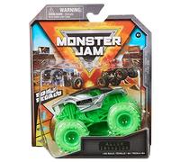 Monster Jam 2022 Spin Master 1:64 Diecast Truck with Bonus Accessory: Hyper Fueled Alien Invasion