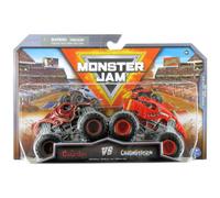 Monster Jam 2023 Official 1:64 Scale Diecast Truck 2-Pack Series 25 Octon8er vs Crushstation