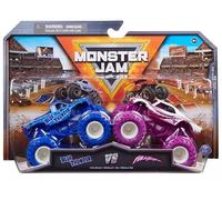 Monster Jam Blue Thunder vs Full Charge (1:64 Scale Double Pack)
