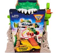 Monster Jam Dragon Dungeon of Doom Mini Jams Playset Brand New