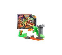 Monster Jam, Dueling Dragon Playset with Exclusive 1:64 Scale Dragon Monster Truck, Kids Toys for Boys Ages 3 and up