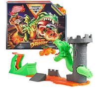Monster Jam, Dueling Dragon Playset with Exclusive 1:64 Scale Dragon Monster Truck, Kids Toys for Boys Ages 3 and up