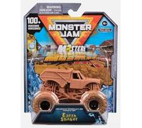 Monster Jam Earth Shaker Die-Cast Monster Truck, Mystery Mudders Wash to Reveal, 1:64 Scale
