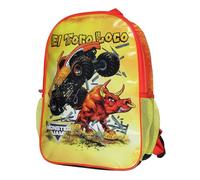 Monster Jam El Toro Loco Travel School Single Compartment Backpack For Daily Use, Orange, One Size