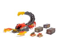 Monster Jam, El Toro Loco Venom Velocity Scorpion Playset, Mini Jams, 2 Exclusive Die-Cast El Toro Loco and Max-D Monster Truck 1:87 Scale, Kids’ Toys for Boys Aged 3, 4, 5, 6+
