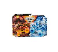 Monster Jam Fire & Ice Grave Digger vs El Toro Loco