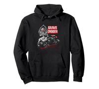 Monster Jam Grave Digger Red Eyes Truck Pullover Hoodie