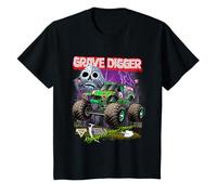 Monster Jam Grave Digger Shovel Sharp T-Shirt