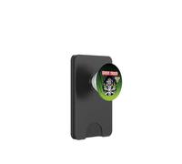 Monster Jam Grave Digger Skull Logo Green Flames Motorsports PopSockets PopWallet for MagSafe