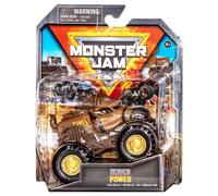 Monster Jam , Official Earth Shaker Monster Truck, Die-Cast Vehicle, Show Time Series, 1:64 Scale