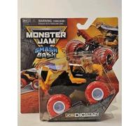 Monster Jam Smash & Bash, 1:64 Die Cast Repairable Monster Truck, Kids Toys for Boy and Girls Ages 3 and up, ASSORTED DESIGNS (SHIPPED AT RANDOM)