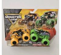 Monster Jam JCB Digatron vs Grave Digger 1:64 Scale Monster Truck Series 36