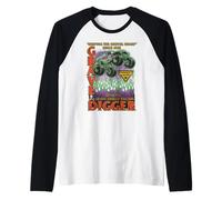 Monster Jam Keeping The Shovel Sharp Since 1982 Motor Sports Raglan Baseball Tee