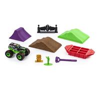 Monster Jam Kinetic Sand Grave Digger Monster Dirt Deluxe Set with 454g of Monster Dirt