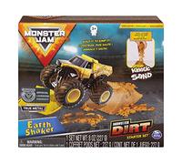 Monster Jam Earth Shaker Monster Dirt Starter Set Featuring 8oz of Monster Dirt and Official 1:64 Scale Die-Cast Monster Jam Truck Kids Toys for Boy