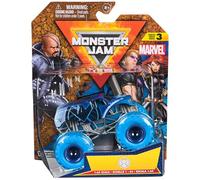 Monster Jam, Marvel Official S.H.I.E.L.D. Monster Truck, Die-Cast Vehicle, 1:64 Scale, Super Hero Kids Toys for Boys Ages 3 and up