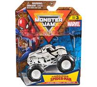Monster Jam, Marvel Official Spider Man Monster Truck, Die-Cast Vehicle, 1:64 Scale, Super Hero Kids Toys for Boys Ages 3 and up