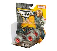 Monster Jam Marvel Winter Soldier Monster Truck - 1:64 Scale Die-Cast Vehicle, Series 04 by Spin Master