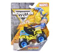 Monster Jam Marvel Wolverine Monster Truck, Die Cut Toy Vehicle, Series 06, 1 Pack, Collectable Toy for Ages 3+
