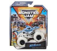 Monster Jam Megalodon, White Bone Yard Series 26 (1:64 Scale)
