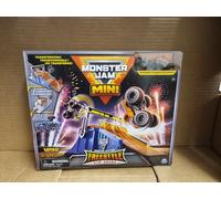 Monster Jam Mini Freestyle Flip Arena Playset and Storage with 2 Mini Trucks, Kids Toys for Boys and Girls Ages 3 and up