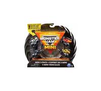 Monster Jam Mini, Official Mini Collectible Monster Trucks; 1:87 Scale 5-Pack Includes 1 Mystery Truck