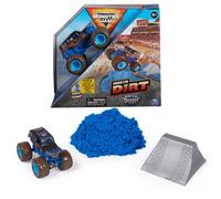 Monster Jam Monster Mutt Dalmatian Monster Dirt 1lb Playset with Official 1:64 Scale Die-Cast Monster Truck Kids Toys for Boys Ages 3 and up