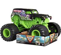 Monster Jam, Monster Size Grave Digger Monster Jam Truck, 1:10 Scale, Multicolor