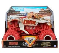 Monster Jam Official 1:24 Scale Diecast Monster Truck Series 20 (Zombie Red Wheels)