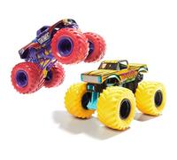 Monster Jam Official 1:64 Scale Diecast Truck 2-Pack Marvel Series 4 The Sentinels vs Wolverine