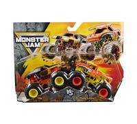 Monster Jam Official 1:64 Scale Diecast Truck 2-Pack Series 33 Max-D XX vs El Toro Loco