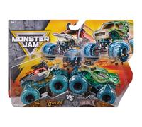 Monster Jam Official 1:64 Scale Diecast Truck 2-Pack Series 34 Pirate's Curse vs Kraken