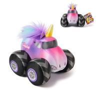 Monster Jam Official 7-inch Plush Truck with Engine Sounds Sparkle Smash