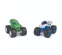 Monster Jam. Official Alien Invasion Vs. Bakugan Dragonoid Die-Cast Monster Trucks, 1:64 Scale