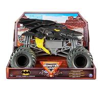 Monster Jam, Official Batmobile Monster Truck 1:24 Scale Metal Injection Moulded Vehicle for Playing and Collecting