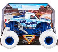 Monster Jam, Official Blue Thunder Monster Truck, Collector Die-Cast Vehicle, 1: