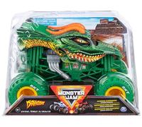 Monster Jam, Official Dragon Monster Truck, Collector Die-Cast Vehicle, 1:24 Scale, Kids Toys for Children Ages 3 and up