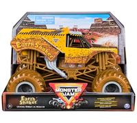Monster Jam, Official Earth Shaker Monster Truck, Collector Die-Cast Vehicle, 1:24 Scale, Kids’ Toys for Boys and Girls Aged 3 and up