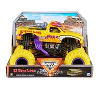 Monster Jam, Official El Toro Loco Monster Truck, Collector Die-Cast Vehicle, 1:24 Scale, Kids Toys for Boys and Girls Ages 3 and up
