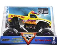 Monster Jam Official El Toro Loco Monster Truck, Die-Cast Vehicle, 1:24 Scale