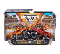 Monster Jam Official El Toro Loco Vs. Grave Digger Die-Cast Monster Trucks 1:64 Scale Kids Toys for Boys Ages 3 and up