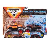 Monster Jam, Official El Toro Loco vs. Northern Nightmare Color-Changing Die-Cast Monster Trucks, 1:64 Scale