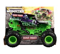 Monster Jam, Official Grave Digger Monster Truck Cast 1:24 Scale Toy for Boys and Girls Ages 3+