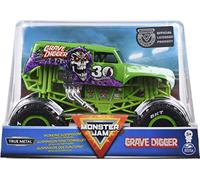 Monster Jam Official Grave Digger Monster Truck, Die-Cast Vehicle, 1:24 Scale
