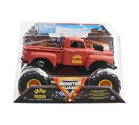 Monster Jam, Official Grave Digger Retro Monster Truck, Collector Die-Cast Vehicle, 1:24 Scale, Kids Toys for Boys Ages 3 and up