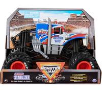 Monster Jam, Official Lucas Stabilizer Monster Truck, Collector Die-Cast Vehicle, 1:24 Scale, Kids’ Toys for Boys and Girls Aged 3 and up