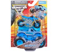 Monster Jam, Official Megalodon Monster Truck and Dirt Bike 2-Pack with Accessory, 1:64 Scale, Kids Toys for Boy and Girls Ages 3 and up