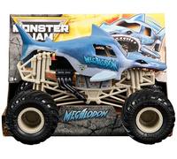 Monster Jam, Official Megalodon Monster Truck, Collector Die-Cast Vehicle, 1:24 Scale, Kids’ Toys for Boys and Girls Aged 3 and up